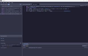 HL7 v2 message open with validation errors highlighted (an ADT^A01 with a deliberate error)