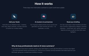 Brief Digest screenshot 1