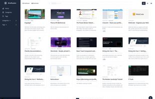 Showing an overview of the main menu