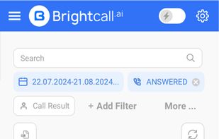 Brightcall.ai screenshot 1