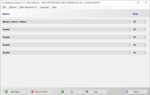 Brightness Wheel screenshot 1