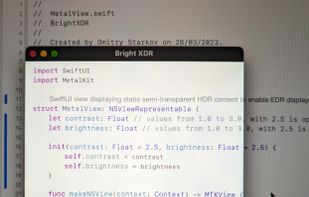BrightXDR screenshot 1