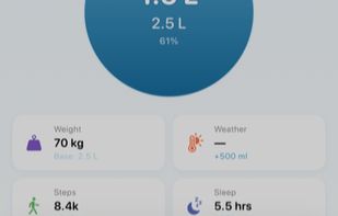 Brim – Water Tracker screenshot 1