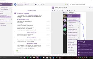 View and annotate files from within the app