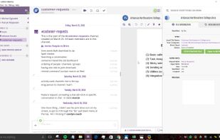 Sync files from your desktop to your conversation