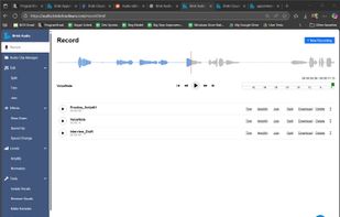 Record page screenshot