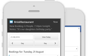 Brisk Table - Time Clock System screenshot 1