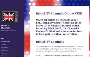 British TV Channels screenshot 1