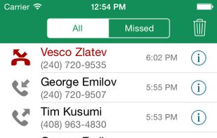 BroadSoft MobileLink screenshot 2