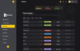Set up once, see your real disposable income automatically.