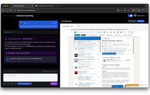 Searching for jobs in Linkedin
