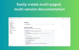 mulit-version, mulit-page