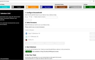 Already using Selenium for automates browser tests? You can run all your existing test cases in the browsers provided by BrowseEmAll. No code changes required!