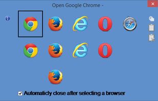 Browser Chooser 2 screenshot 1