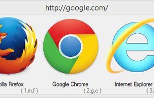 running the program directly opens google.com
