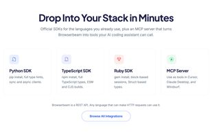 Browserbeam screenshot 2