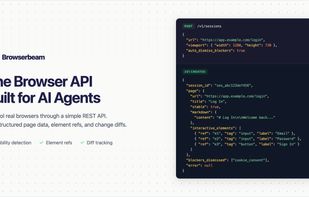 Browserbeam screenshot 1