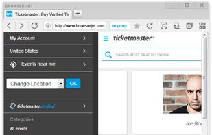 BrowserJet screenshot 1