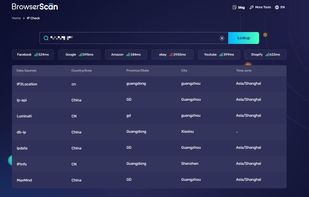 BrowserScan screenshot 1