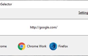 BrowserSelector screenshot 1