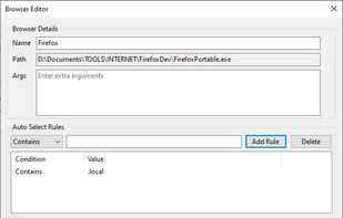 BrowserSelector screenshot 2