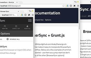Browsersync screenshot 1