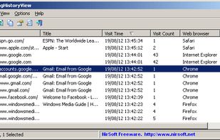 BrowsingHistoryView screenshot 1