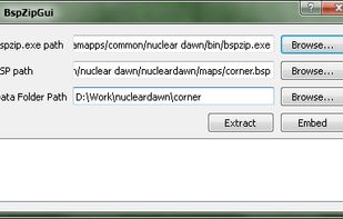 BspZipGui screenshot 1