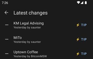 BTC Map screenshot 3