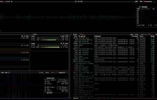 btop++ screenshot 3