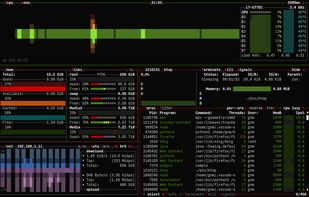 btop++ screenshot 1