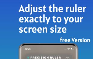 Calibrate the ruler exactly. In free version