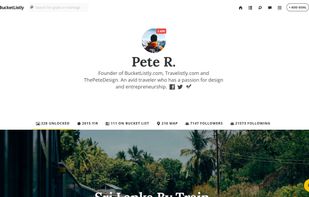 BucketListly screenshot 1