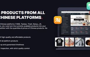 Endless products from all major chinese platforms
