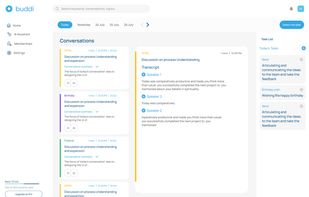 Buddi Web interface