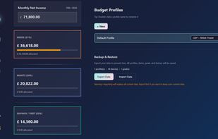 Budget Canvas screenshot 1