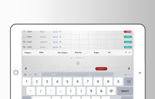 Enter each of your expenses