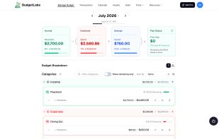 BudgetLabs screenshot 1