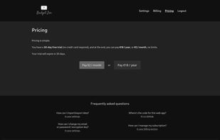 Bugdet Zen screenshot 3