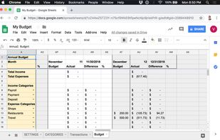 BudgetSheet screenshot 3