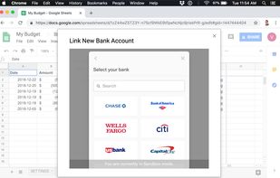 BudgetSheet screenshot 1