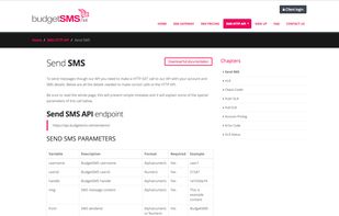 Send SMS http interface. Simple, just call 1 URL and you are done!