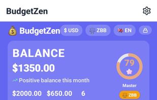 BudgetZen screenshot 2