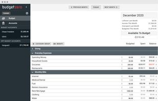 budgetzero screenshot 1
