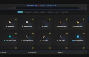 Bug Matrix ?? The Ultimate All-in-One Testing Hub | 360+ Tools for QA, Dev, and Security Testing
