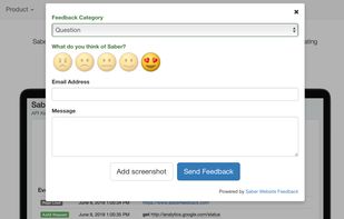 Saber Feedback screenshot 1