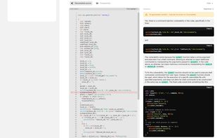 AI-driven explanation available for the found vulnerabilities to help understanding and reporting.