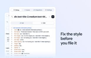Fix the style before you file it