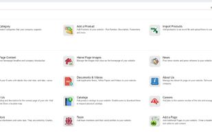 Screenshot of the dashboard on the admin panel giving you complete control over your website content and features