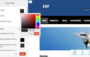 Customize themes matching your brand requirements
